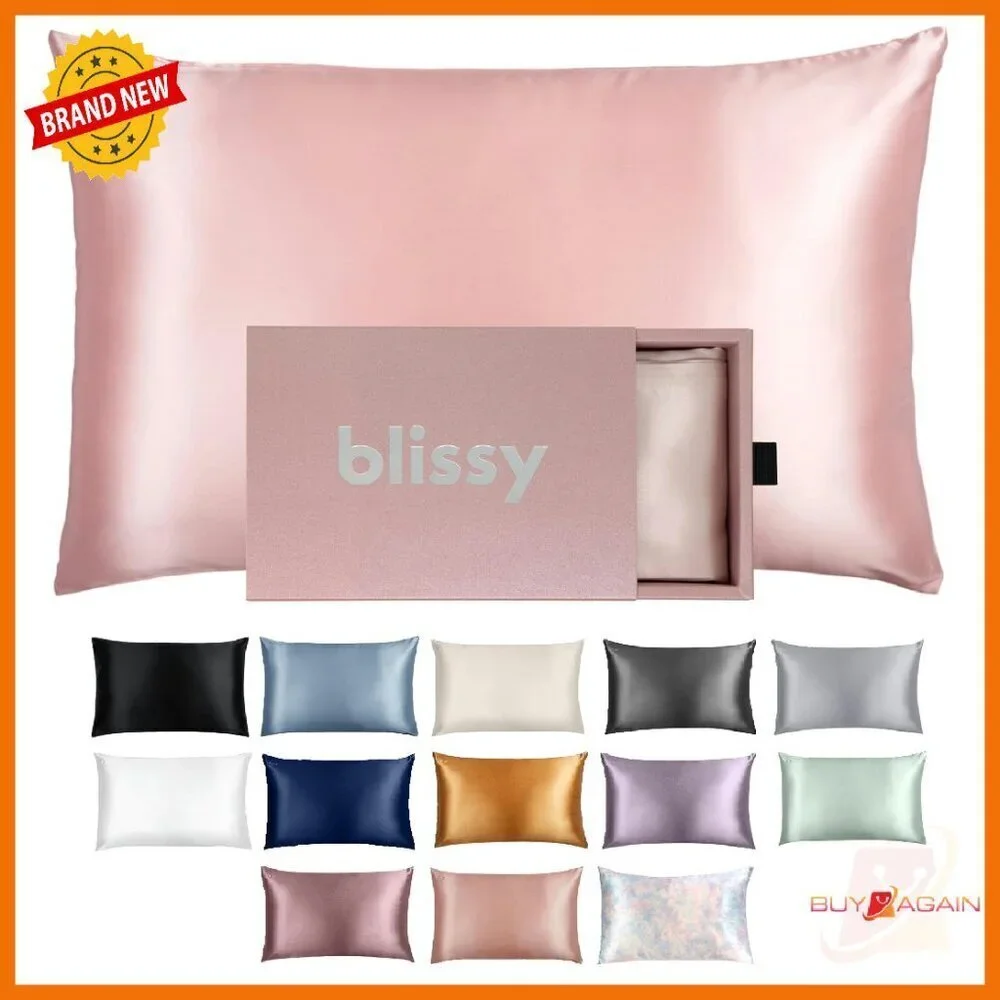 King Size Silk Pillowcase - 22 Momme Mulberry - Hair & Skin Care
